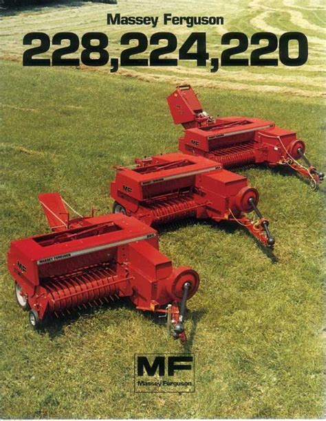 Mfi 11 Massey Ferguson 200 Series Balers Gibbard Tractors