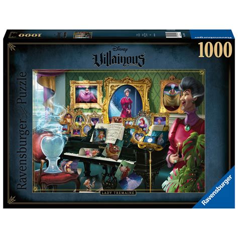 Puzzle Disney Villainous Lady Tremaine 1000 Peças Ravensburger Loja