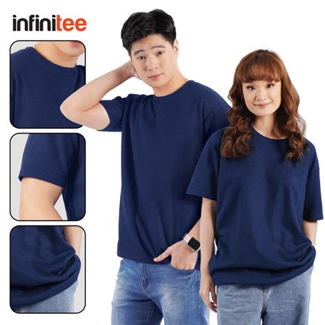 Infinitee Plain Mini Waffle T Shirt For Men Women Round Neck Knit Shirt