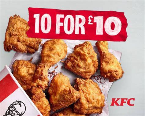 Kfc 10 Pieces For £10 At Kfc