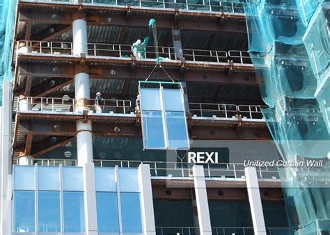 Unitized Curtain Wall Curtain Wall Rexi