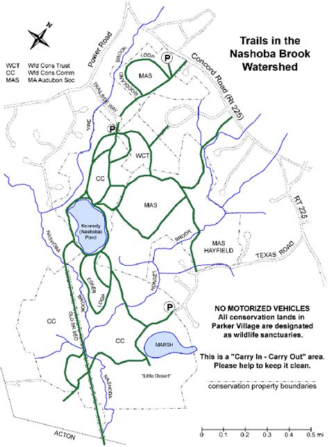 Trails In Westford Massachusetts