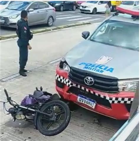 Motociclista Morre Ao Ser Atingido Por Viatura Da PM Na Avenida Augusto