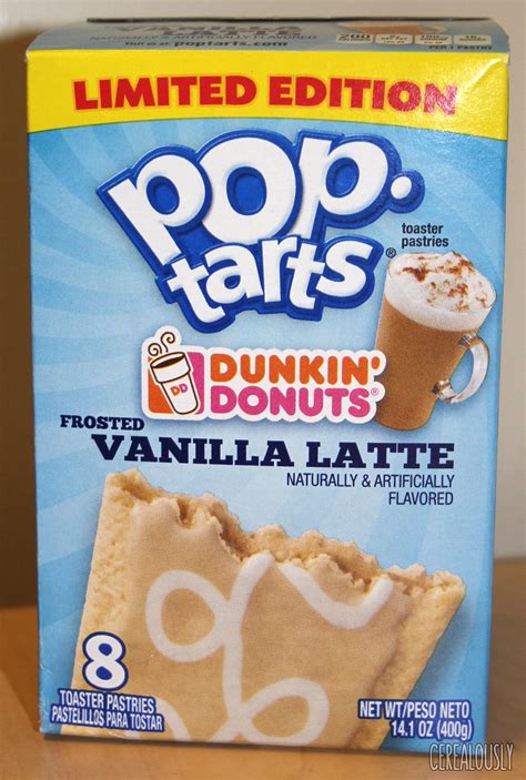 Vanilla Latte Pop Tarts Review Are They Worth Dunkin Like Donuts