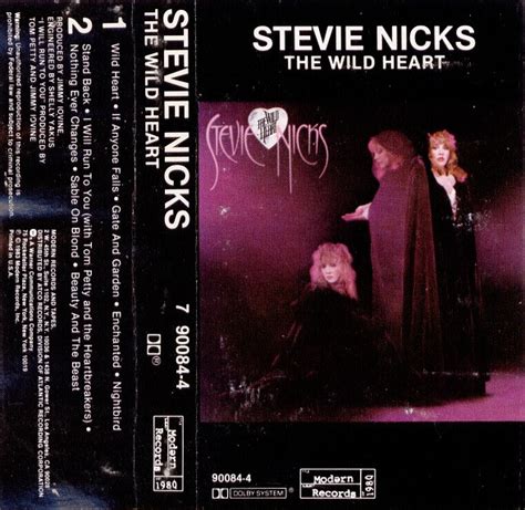 Stevie Nicks - The Wild Heart (1983, Cassette) | Discogs