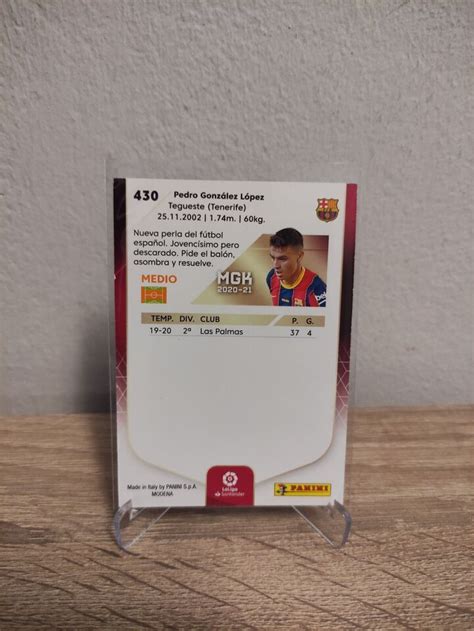 Pedri Rookie Card Fc Barcelona Megacracks Mgk