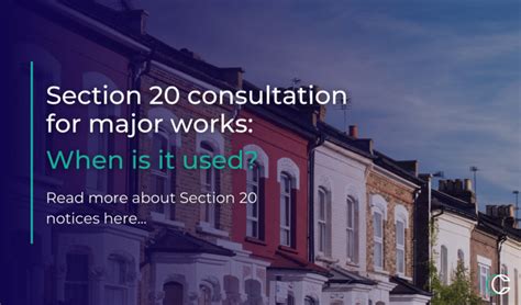 Section 20 Consultation Explained Connect UK Nationwide