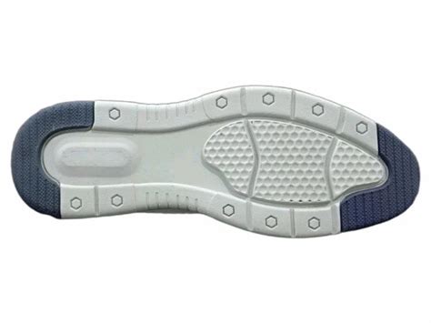 White And Navy Blue Male Double Shaded Phylon Sole Size At Rs