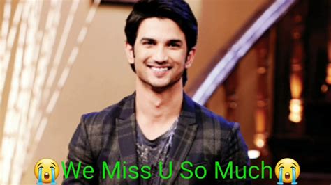 😭sushant Singh Rajput Ls No More😭 L We Miss You So Much L You Are A Big