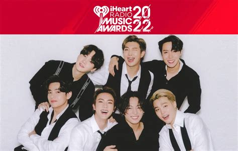 BTS Obtiene 3 Nominaciones En Los IHeartRadio Music Awards 2022