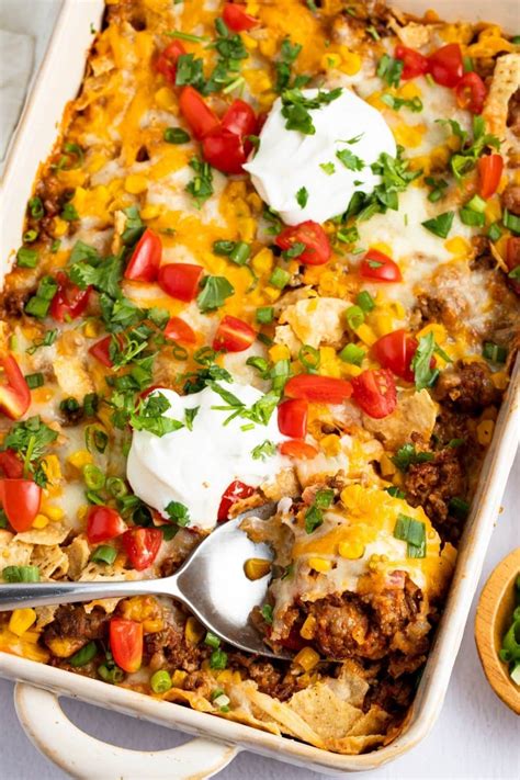 Easy Taco Casserole Insanely Good