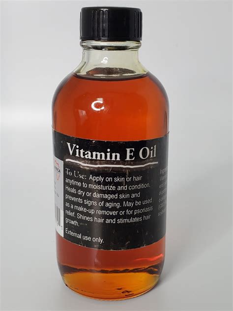 Vitamin E Oil – Miss Naturalista