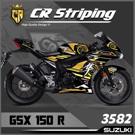 Jual Sticker Striping Suzuki Gsx R Variasi Hayabusa Semi Fulll Sticker