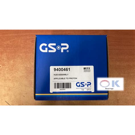 PROTON PREVE SUPRIMA S REAR WHEEL BEARING GSP BRAND Shopee Malaysia