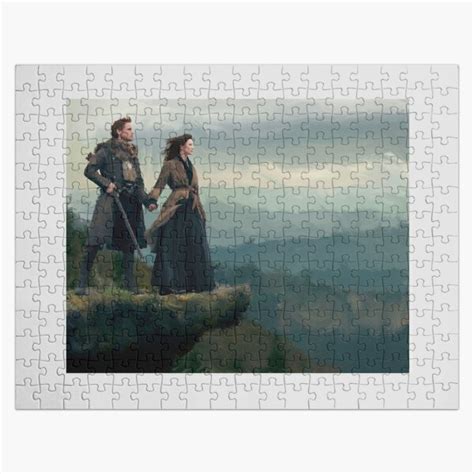 252 Piece Jamie And Claire Wedding Kiss Jigsaw Puzzle From 60 Off