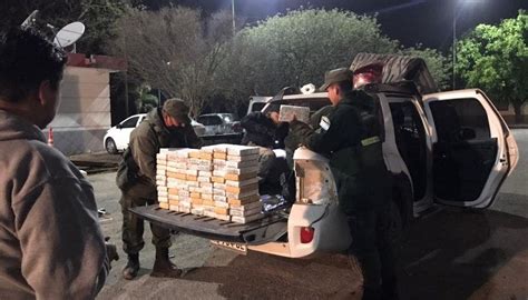 Los detuvieron a punto de ingresar a Tucumán con 102 kilos de cocaína