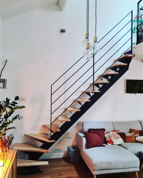 Escalier Sur Mesure Un Quart Tournant Et Son Garde Corps Trendy