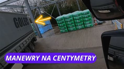 ZAWRACANIE W MIEJSCU NA CENTYMETRY MANEWRY CIĘŻARÓWKĄ ODC 6 YouTube