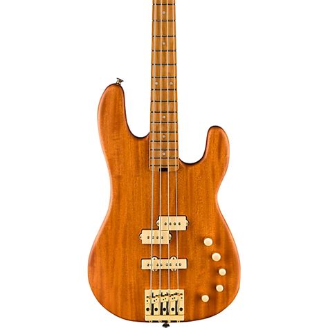 Charvel PM BASS SD PJ IV MAH Bass Guitar Natural Mahogany | Guitar Center