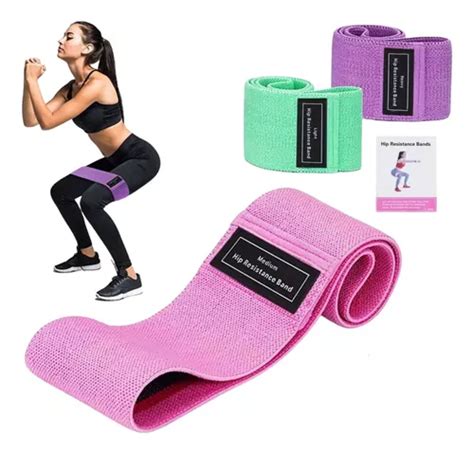 Kit 3 Faixa Elastica Hip Band Treino Academia Exercício Fit MercadoLibre