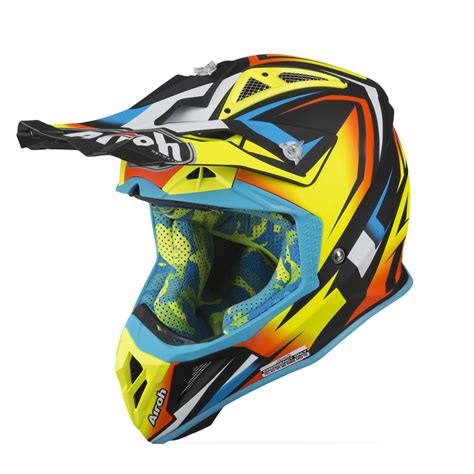 Airoh Mx Helmet Aviator 23 Fame Yellow Matte 2019 Maciag Offroad