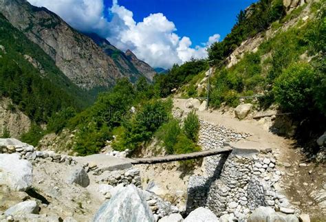 Scenic Trek Route In Gangotri National Park Gaumukh Gangotri