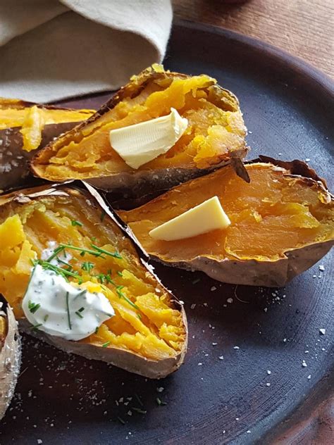 Baked Kumara Baked With Skin On Is Tasty And So Good For You