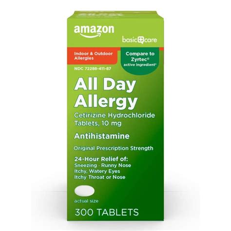 Top Care Brand Allergy Tablets Kendrick Bravo