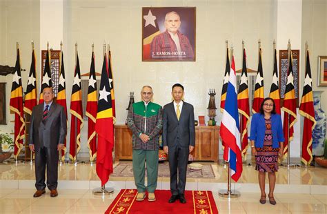 Ambassador Of Thailand Presents The Letters Of Credence To The