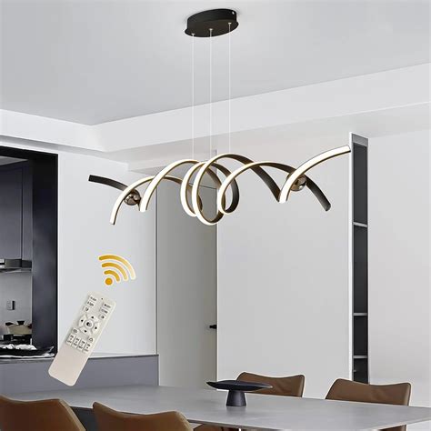 Oninio Modern LED Chandeliers Kitchen Island Light Dimmable Pendant