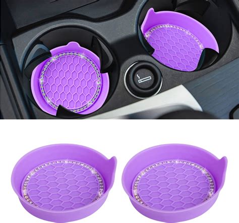 Amazon Zipelo Bling Car Cup Coaster Pack Universal Vehicle Anti