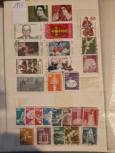 Briefmarke Im Album Bund Ebay