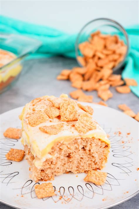 Easy Cinnamon Toast Crunch Poke Cake Stefs Eats And Sweets