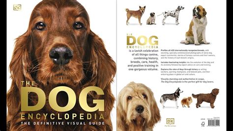 The Dog Encyclopedia The Definitive Visual Guide Youtube