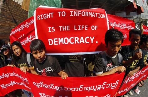 Burma Journalists Sentenced To Years In Prison With Hard Labor Time