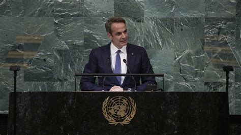 Prime Minister Kyriakos Mitsotakis Speech At The Th Un General