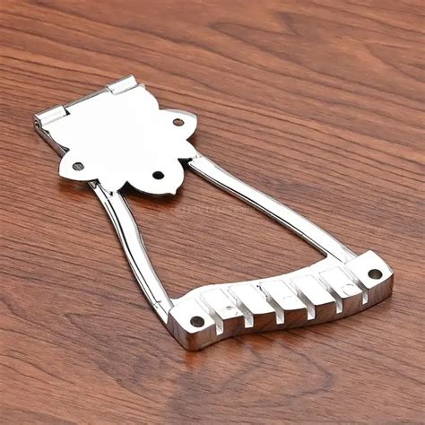 6 String Electric Guitar Tailpiece Guitar Jazz Trapeze Tailpiece Bridge