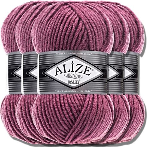 Alize Superlana Maxi Lot De Pelotes De Laine Turque De Qualit