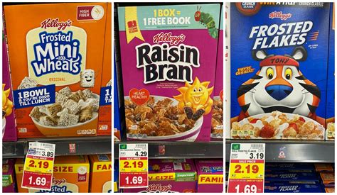 Kelloggs Cereal As Low As Each With Kroger Mega Event Kroger