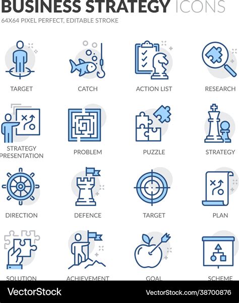 Problem And Solution Icons Vector Images Over