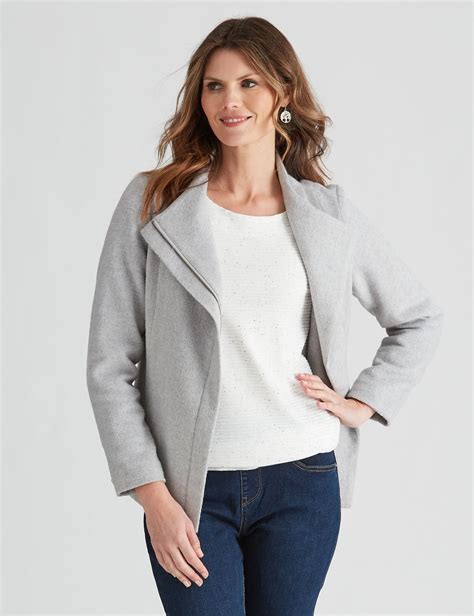 W Lane Panelled Zip Jacket Crossroads