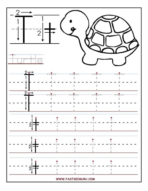 Letter T Worksheets Free Printables