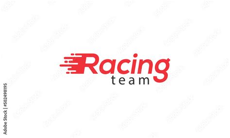 Racing logo design vector templet, Stock Vector | Adobe Stock