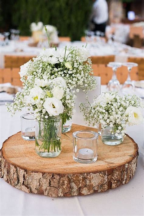 20 Save Money Babys Breath Wedding Centerpieces