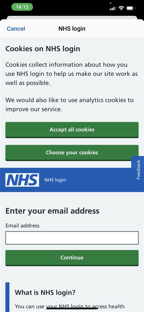 Registering For Mygp Using Nhs Login Mygp