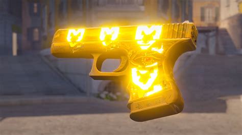 Cs2 Made Gold Sticker Insane🔥🔥 Cs2 Glock 18 Ramese S Reach 4x Mouz Stockholm Gold Sticker