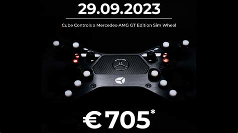 Cube Controls Mercedes Amg Gt Edition Sim Wheel Price And Release