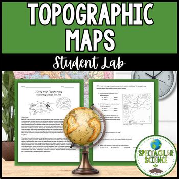 Topographic Maps Lab By Spectacular Science TPT