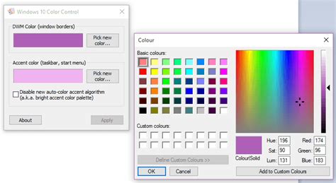 How to set a custom color for window borders in Windows 10 [Tip ...