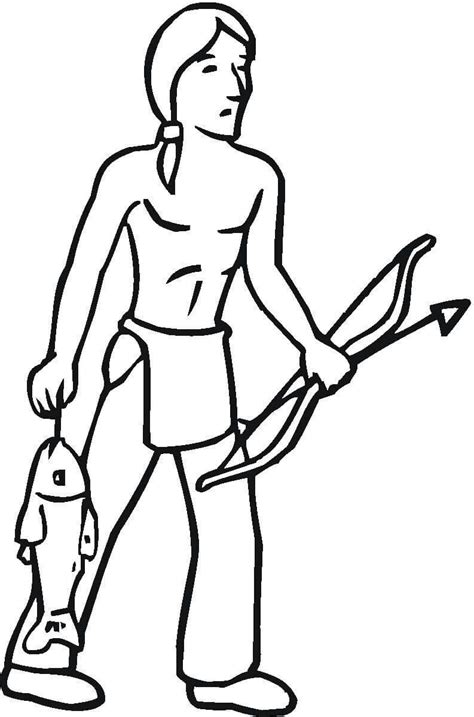 Imagenes De Indios Tainos Para Colorear Sketch Coloring Page Images